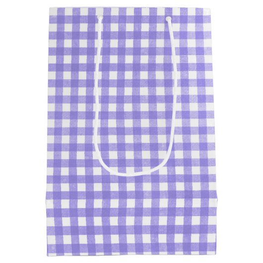 漫画誕生日ガールオンジンガム ミディアムペーパーバッグ (裏面)