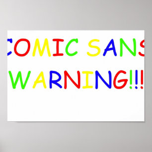 漫画警告SAN ポスター