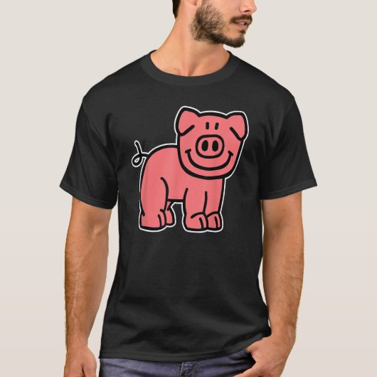 漫画豚 Tシャツ (正面)