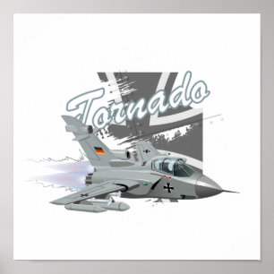 漫画軍隊戦闘機飛行機 ポスター