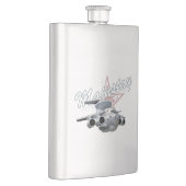 漫画軍隊飛行機 フラスク (右)