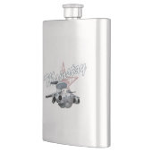 漫画軍隊飛行機 フラスク (左)