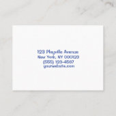 漫画遊の子ども保育園 名刺 (裏面)