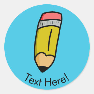 漫画鉛筆 ラウンドシール