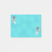 漫画間抜けおっちょこちょいの幽霊ビッグアイハロウィーン ポストイット (正面)