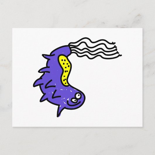 漫画間抜けの胚 ポストカード (正面)