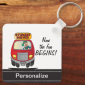 漫画間抜け学生ドライバー キーホルダー (裏面)