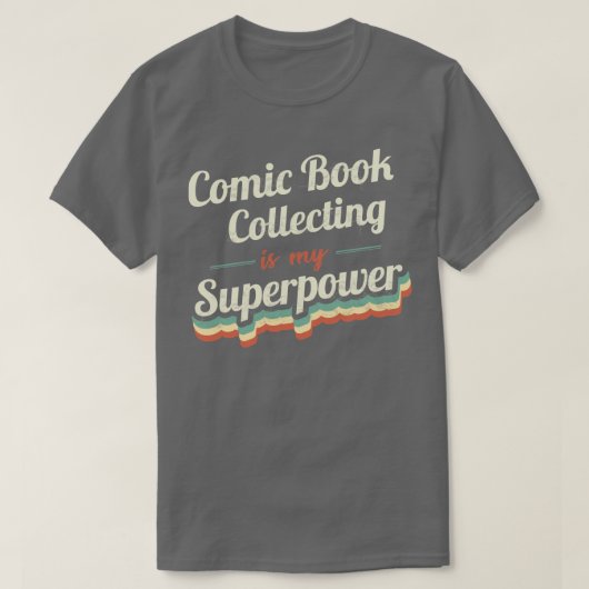 漫画集録は私の超大国 Tシャツ (デザイン正面)