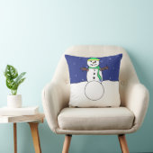 漫画雪だるま枕 クッション (椅子)