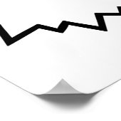 漫画音声バブル ポスター (角)