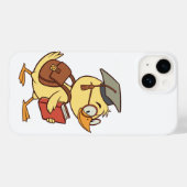 漫画頭が切れるのアヒル学生卒業 Case-Mate iPhoneケース (裏面 (横))