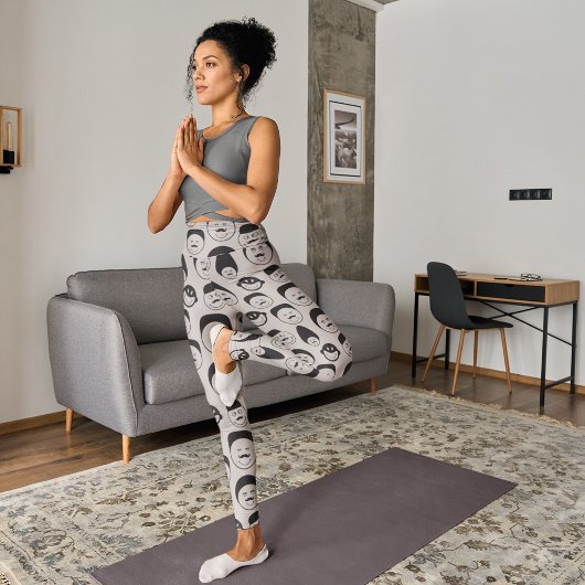 漫画顔 レギンス