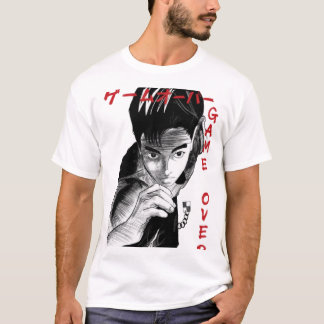 漫画風ゲーマースケッチ グラフィックTシャツ Tシャツ