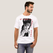 漫画風ゲーマースケッチ グラフィックTシャツ Tシャツ (正面フル)