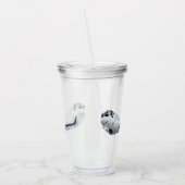 漫画飛行機 アクリルタンブラー (左)