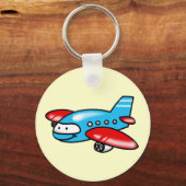 漫画飛行機 キーホルダー (正面)