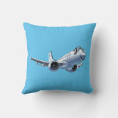 漫画飛行機 クッション (裏面)