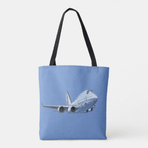 漫画飛行機 トートバッグ