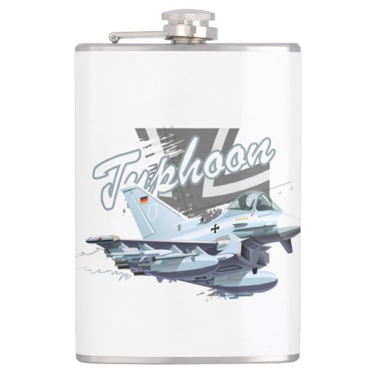 漫画飛行機 フラスク (正面)