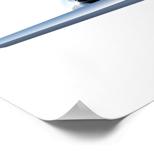 漫画飛行機 ポスター (角)