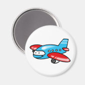 漫画飛行機 マグネット (正面/裏面)