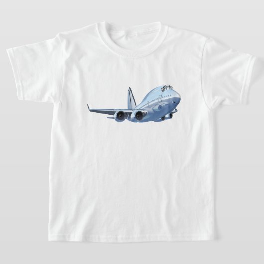 漫画飛行機 Tシャツ (レイダウン)