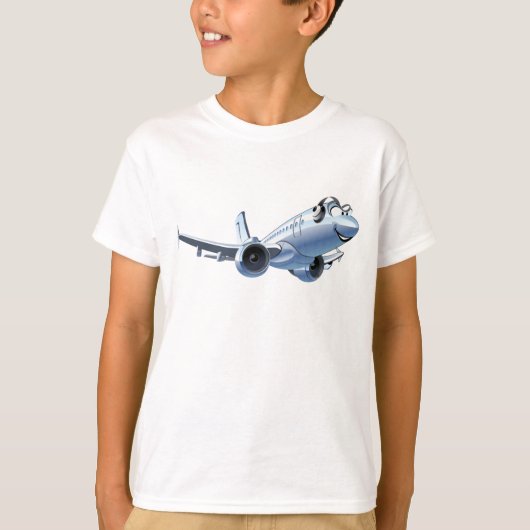 漫画飛行機 Tシャツ (正面)