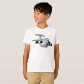 漫画飛行機 Tシャツ (正面フル)