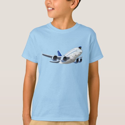 漫画飛行機 Tシャツ (正面)