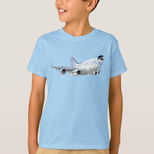 漫画飛行機 Tシャツ (正面)