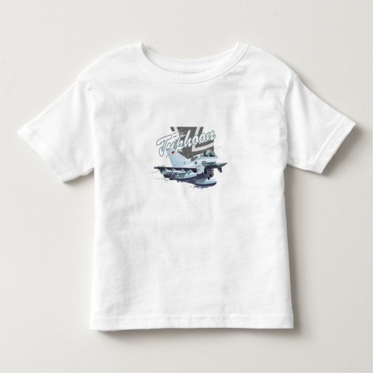 漫画飛行機Tシャツ トドラーTシャツ (正面)