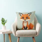 漫画魅力的キツネ笑顔 クッション (椅子)