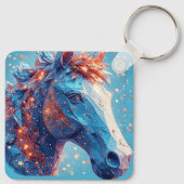 漫画魅力的馬ポートレート キーホルダー (裏面)