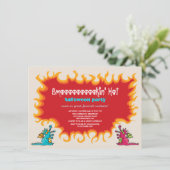 漫画魔法ドラゴンズ呼吸火災ハローウィンパーティ 招待状 (スタンド正面)