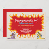 漫画魔法ドラゴンズ呼吸火災ハローウィンパーティ 招待状 (正面/裏面)
