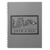 漫画1754年結合しますか、または死んで下さい ノートブック (正面)