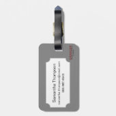 漫画1754年結合しますか、または死んで下さい ラゲッジタグ (裏面縦)