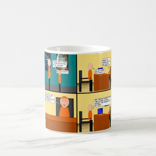 漫画 コーヒーマグカップ (中央)