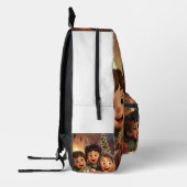 漫画 プリントバックパック (左)