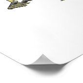 漫画 ヘリコプター "ヒンド" ポスター (角)