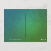 漫画 ラット 新年 2020 緑のポストカード ポストカード (裏面)