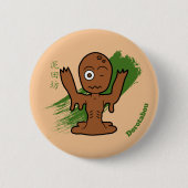 漫画・妖怪ドロタ日本のボ 缶バッジ (正面)