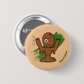 漫画・妖怪ドロタ日本のボ 缶バッジ (正面&裏面)