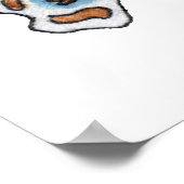 漫画「魚のアユ子どもウォールアートポスター」 ポスター (角)