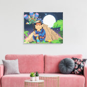 漫画Aztek キャンバスプリント (インサイチュ (リビング))