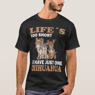 漫画Chihuahua恋人かわいいChiwawa小さな犬D Tシャツ