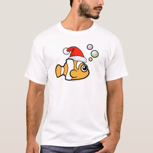 漫画Clownfishサンタ Tシャツ (正面)