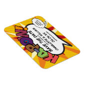 漫画KA-POWモダンおもしろい日付の保存 マグネット (右側)