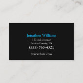 漫画Mr.自販機サービスの名刺 名刺 (裏面)