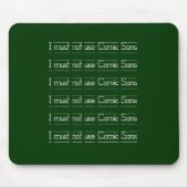 漫画Sans マウスパッド (正面)